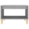 vidaXL Coffee Table Grey Sonoma 60x50x40 cm Engineered Wood