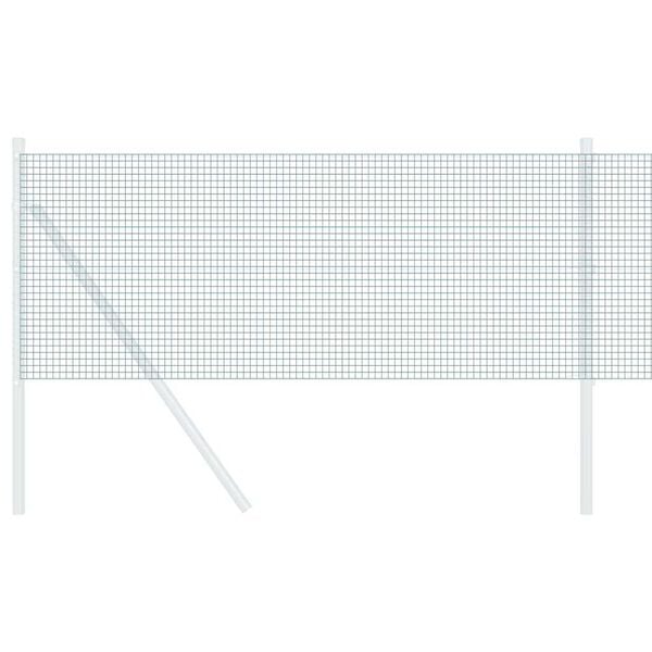 vidaXL Welded Wire Fence Green 0.8 x 100 m