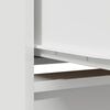 vidaXL Highboard White 29.5x34x119.5 cm Engineered Wood