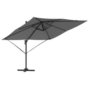vidaXL Roma Parasol Anthracite 286 x 284 x 265 cm