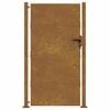 vidaXL Garden Gate 100x200 cm Corten Steel