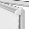 vidaXL Roller Blind Blackout White 40x210 cm Fabric Width 35.7 cm Polyester