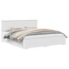 vidaXL Bed Frame with Drawer White 180 x 200 cm Engineered Wood