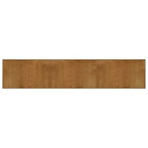 vidaXL Rug Rectangular Brown60x300 cm Bamboo