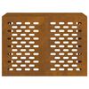 vidaXL Air Conditioner Cover Rusty 100 x 50 x 70 cm Weather Steel