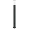 vidaXL Bollard Light with Outlet 110 cm Black IP44