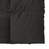 vidaXL Summer Duvet Quilted Anthracite 200 x 200 cm Microfiber