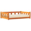vidaXL Dog Bed with Storage Wax Brown 100 x 70 x 28 cm Solid Pine Wood