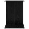 vidaXL Side Table Black Oak 45 x 40 x 62.5 cm Engineered Wood