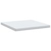 vidaXL Mattress White 200 x 200 cm Gel Memory Foam