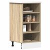 vidaXL Bottom Cabinet Riga Sonoma Oak 40x44.5x81.5 cm Engineered Wood