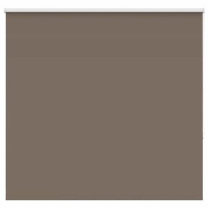 vidaXL Roller Blind Blackout Coffee 160x150 cm Fabric Width 156.6 cm Polyester