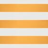vidaXL Retractable Awning Yellow and White 4.5x3 m Fabric and Aluminium
