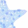 vidaXL 3D Star with 50 LEDs Blue 55 x 53.5 x 10 cm Acrylic