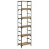vidaXL Bookshelf Artisan Oak 50x33x188.5cm Engineered Wood