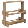 vidaXL Billiard Cue Stand Engineered Wood 60 x 35 x 60 cm Artisan Oak