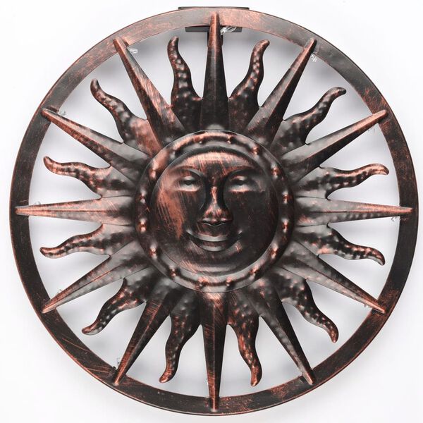 HI Solar LED Wall Art Light Sun 40x4 cm