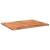 vidaXL Table Top 80x60x3.8 cm Rectangular Solid Wood Acacia