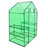 vidaXL Walk-in Greenhouse with 4 Shelves