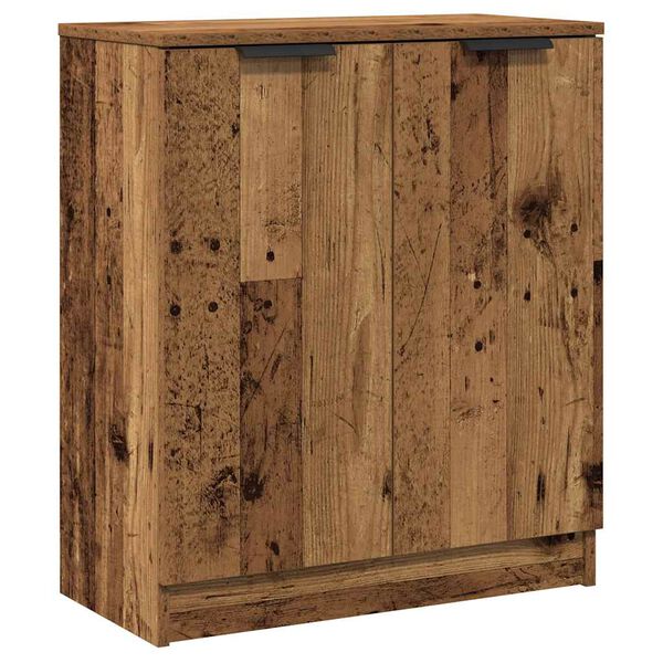 vidaXL Sideboards 3 pcs Old Wood 60x30x70 cm Engineered Wood