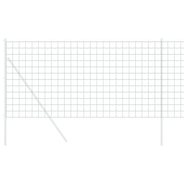 vidaXL Euro Fence Green 1.4 x 10 m PVC-coated iron