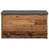vidaXL Storage Bench Old Wood 82x42x45 cm Engineered Wood