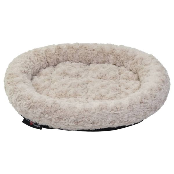 Jack and Vanilla Pet Basket Softy XS 45x40x7 cm Rosette Beige