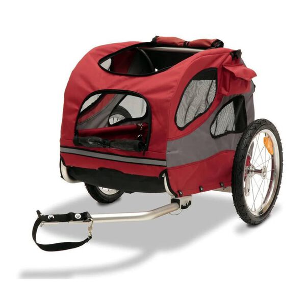 PetSafe Dog Bike Trailer Happy Ride M Red