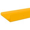 vidaXL Floating Shelf 2 pcs Mustard Yellow 100 x 9 x 2.5 cm Steel