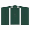 vidaXL Garden Shed 257x298x178 cm Metal Green