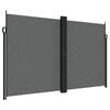 vidaXL Retractable Side Awning Anthracite 200x1000 cm