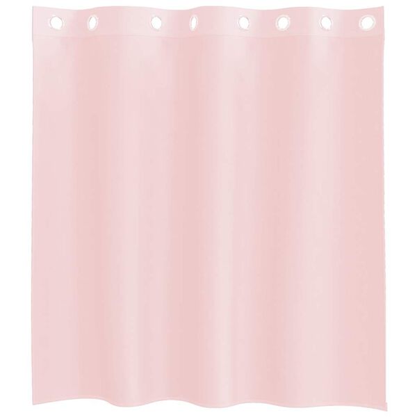 vidaXL Voile Curtains with Grommets 2 pcs Light Pink 140x140 cm