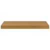 vidaXL Wall Shelf Wall-mounted Beige 60 x 23 x 4 cm Engineered Wood