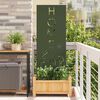 vidaXL Garden Privacy Screen Olive green 50 x 140 cm Cold-rolled steel