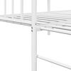 vidaXL Daybed Frame White 80 x 200 cm Steel