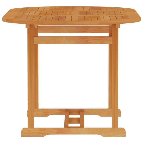 vidaXL Garden Table 150x90x75 cm Solid Teak Wood