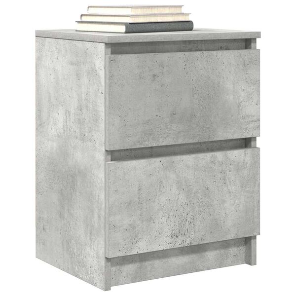 vidaXL TV Cabinet Concrete Grey 40x35x54 cm Engineered Wood