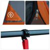 vidaXL Inner Tent with Roof Grey and Orange 520 x 520 x 190 cm Taffeta