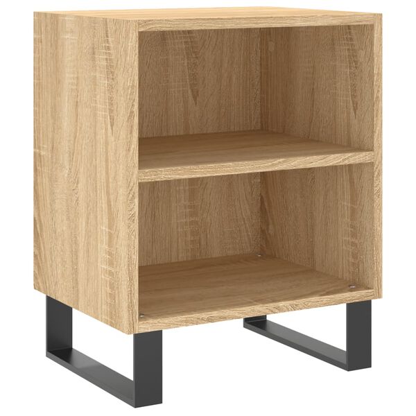 vidaXL Bedside Cabinets 2 pcs Sonoma Oak 40x30x50 cm Engineered Wood