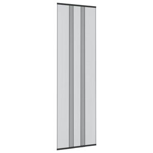 vidaXL Insect Door Screen with Mesh Curtain Black 70 x 220 cm