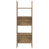 vidaXL Book Cabinet Artisan Oak 60 x 35 x 180 cm Engineered Wood