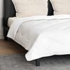 vidaXL Duvet with Pillows with Pillow 3 pcs White Microfiber