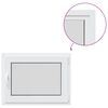 vidaXL Basement Window Internal Colour White RISOR 80 x 55 cm