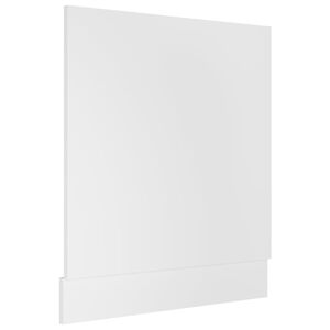vidaXL Dishwasher Panel "Lyon" White 59,5x3x67 cm Engineered Wood
