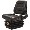 vidaXL Forklift & Tractor Seat with Suspension and Adjustable Backrest
