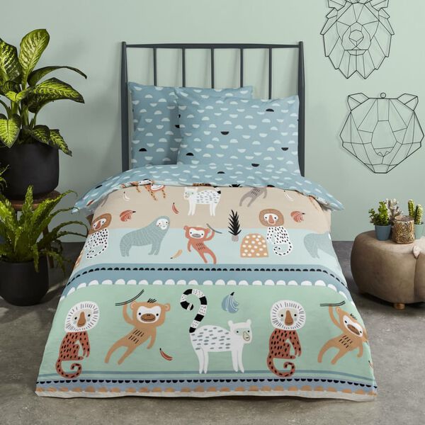 Good Morning Kids Duvet Cover PLAY 120x150 cm Multicolour