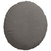 vidaXL Seat Cushions 2 pcs Light Grey &Oslash; 40 cm Corduroy Fabric