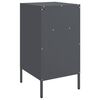 vidaXL Bedside Cabinets 2 pcs Anthracite 36x39x68 cm Steel