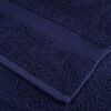 vidaXL Premium Bath Towels SOLUND 2pcs Navy Blue 100x150cm 600gsm