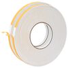vidaXL Self-adhesive Foam Tape 2 pcs White 10mm x 10m CR Foam